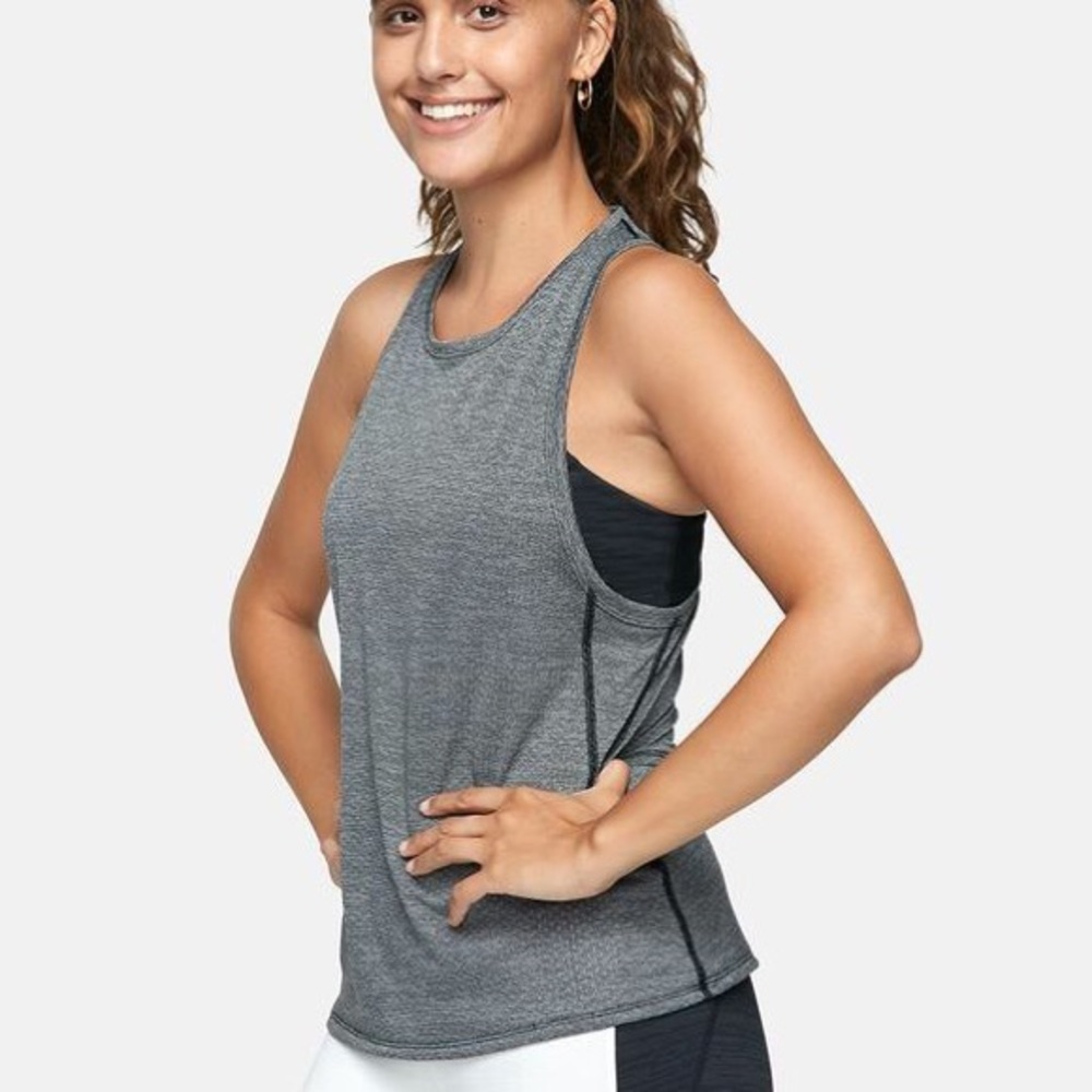 Outdoor Voices Charcoal Gray workout  tank